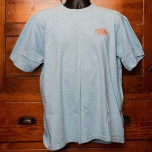 The North Face men's XL blue short-sleeved tee